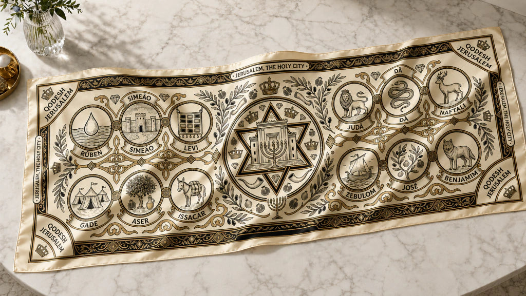 Lenço Tribos de Israel